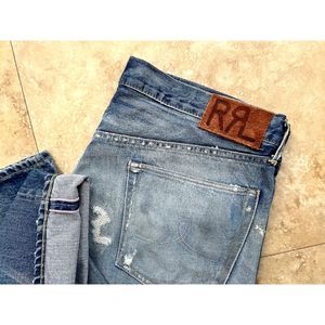 RRL - Ralph Lauren RRL Vintage 5-Pocket Straight Fit Selvedge Jean